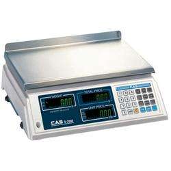 CAS S 2000 Legal for Trade Price Computing Scale 30 lb x 0.01 lb 