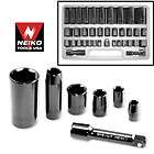 38pc 3/8 & 1/2 Drive Duometric Impact Socket Set Automotive Socket 