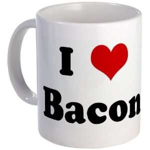 Love Bacon Humor Mug by  