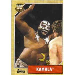    2008 Topps WWE Heritage Chrome III #85 Kamala: Sports & Outdoors