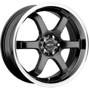 MSR 65 18x7.5 Gray Wheel / Rim 5x100 & 5x4.5 with a 38mm Offset and a 