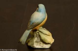 Exquisite Tay Japanese Nightingale Italian Porcelain Bird Figurine 