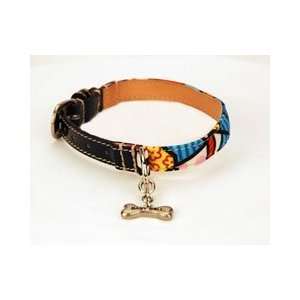   With Italian Patent Leather Dog Collar (XSmall): Kitchen & Dining