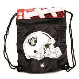  Oakland Raiders Classic Black Cinch Bag: Sports & Outdoors