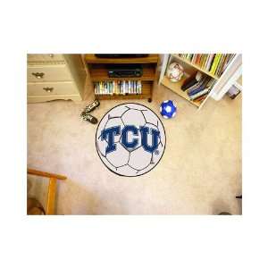 TCU Horned Frogs 29 Soccer Ball Mat: Sports & Outdoors