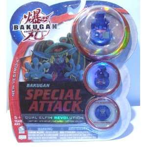  Bakugan Elfin Revolution Sealed Package {BLUE}: Toys 