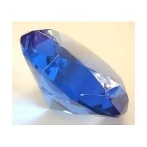  Blue Crystal Paperweight 