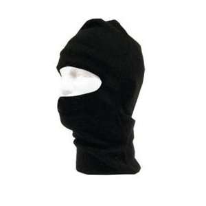   Black Knit One Hole Balaclava Winter Face Ski Mask: Sports & Outdoors