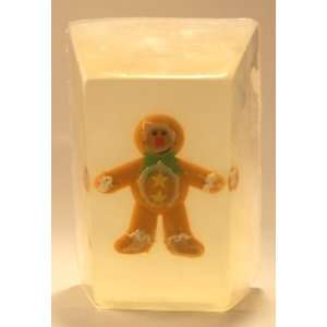  Holiday Gingerbread Man Glycerin Soap: Beauty