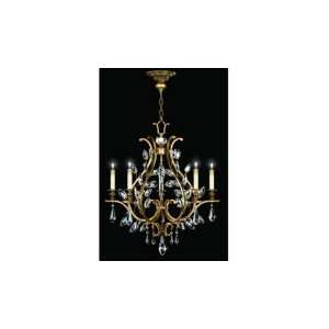  Fine Art Lamps Crystal Laurel Five Light Chandelier in 