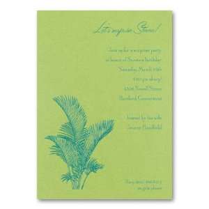  Palms Invitation by Checkerboard