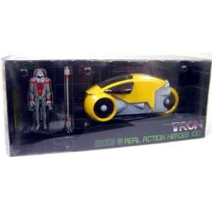   Tron Action Figure Soldier with Yellow Light Cycle Toys & Games