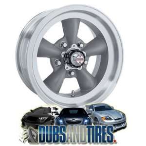   American Racing wheels wheels TORQ THRUST D Gray w/ Mach Lip wheels