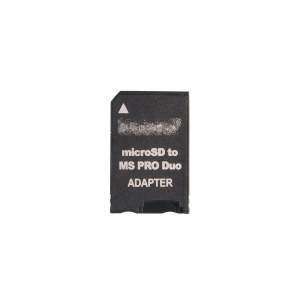 StarJade SDHC MicroSD (TF) to Memory Stick MS Pro Duo Adapter Sleeve