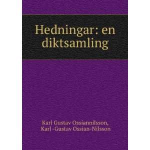    Gustav Ossian Nilsson Karl Gustav Ossiannilsson  Books