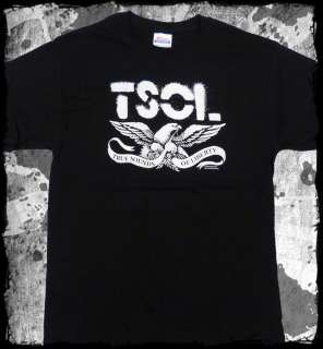 TSOL   Eagle Stencil logo punk   official t shirt   FAST SHIPPING 