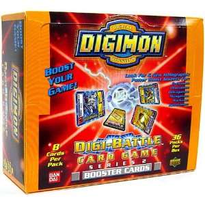   Digi Battle Card Game Series 2 Booster Box [36 Packs] Toys & Games