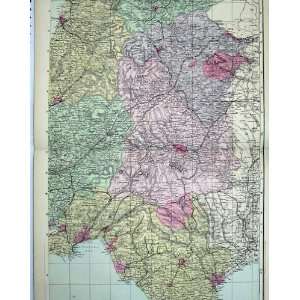  Map South East Wales Cardiff Swansea Radnor Merthyr