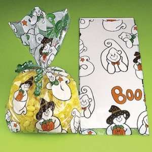  Ghost Goody Bags   Party Favor & Goody Bags & Cellophane Treat Bags