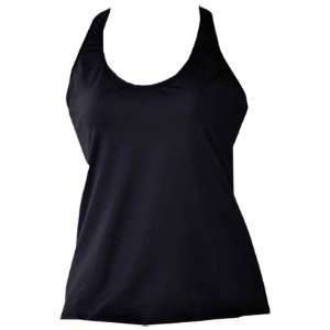  Fit 2 Win Isabelle Racer Back Sports Tank BLACK AS Sports 