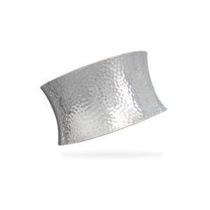  Concave Hammered Cuff Bracelet Jewelry