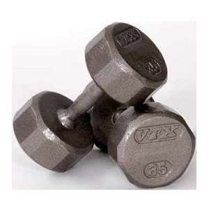 TROY Barbell VTX 12 Sided Dumbbells 5 100# Set  Sports 