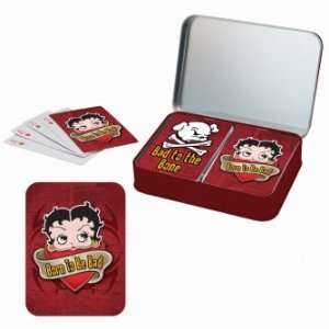  Betty Boop Playing Cards In Tin by Vandor Lyon Company 