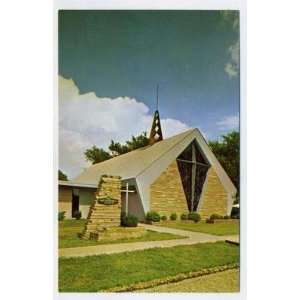    The Methodist Church Postcard Ketchum Oklahoma 