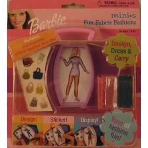  Barbie Minis Fun Fabric Fashions: Toys & Games