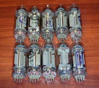 Russian Audiophile Tubes 6S19P tube. Lot of 10. Triode  