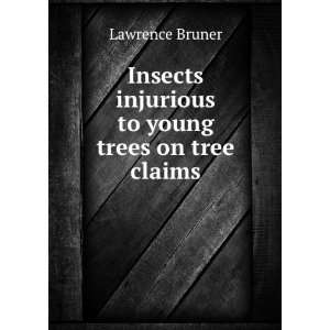  Insects Injurious to Young Trees On Tree Claims Lawrence 