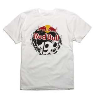  Red Bull Travis Pastrana Core T Shirt   X Large/White: Automotive