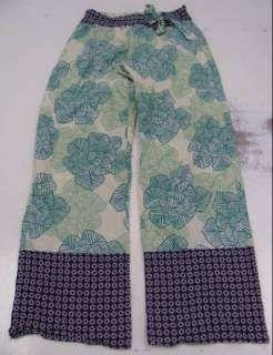 NWOT LILKA Cotton Print Pants   Size S  