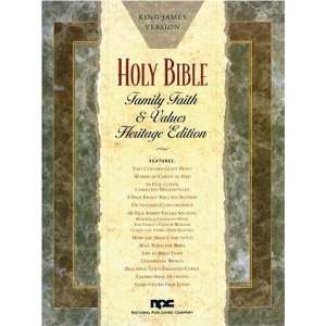   King James Version [Leather Bound]: National Publishing Company: Books