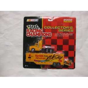   scale Team Transporter And Stock car by Racing Champions: Toys & Games