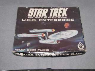 Star Trek RPG Fasa 15mm U.S.S. Enterprise Deck Plans  