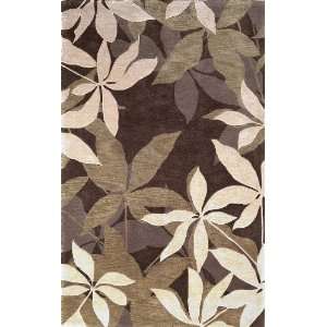   Mocha/Sage Oasis Mosaic Contemporary Design Transitional Rug 5.60