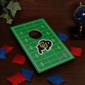  Buffaloes Tabletop Football Bean Bag Toss Game: Sports & Outdoors