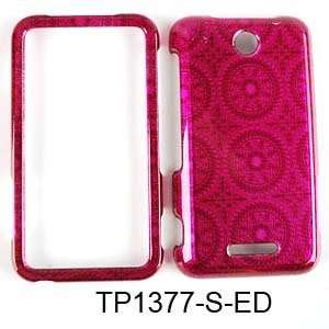  Trans. Design. Hot Pink Circular Patterns: Cell Phones 