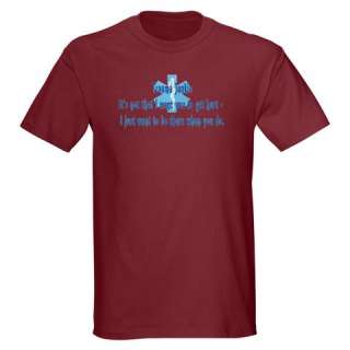 Trauma Junkie Motto Nurse Dark T Shirt by   