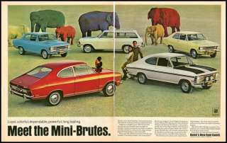 1968 vintage ad for Buick Opel Kadet  