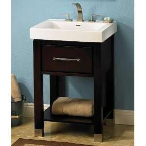 Fairmont Single Sink Bathroom Vanity 145 V24A. W: 24 D: 19 3/4 H 