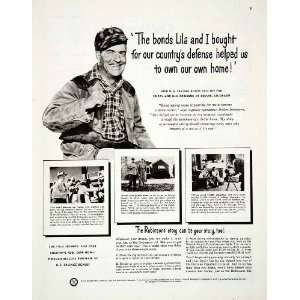 1951 Ad United States Savings Bond Foote Cone Belding Advertising 