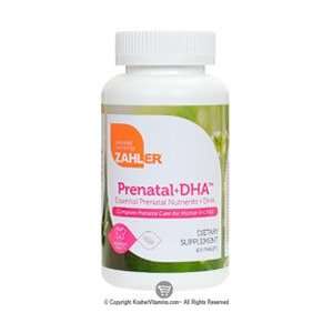  Zahlers Prenatal Plus DHA   120 Caps Health & Personal 