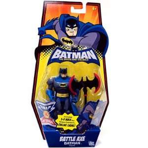   Brave and the Bold Action Figure Battle Axe Batman: Toys & Games