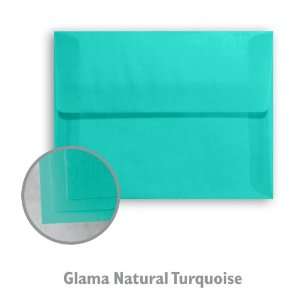  Glama Natural Turquoise Envelope   250/Box Office 