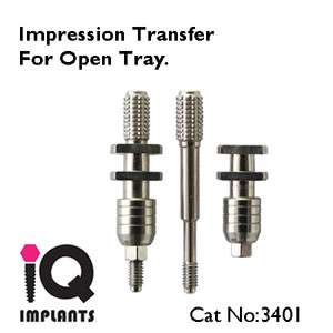 10 Open Tray Transfers /Accessories for Dental Implant  