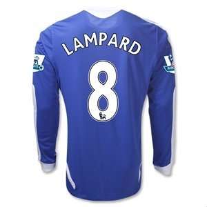  adidas Chelsea 11/12 LAMPARD Home LS Soccer Jersey: Sports 