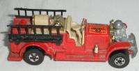 1980 3 1/4 Hot Wheels Old Number 5 Fire Truck  