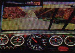   CD popular classic arcade simulation stock car race track game!  